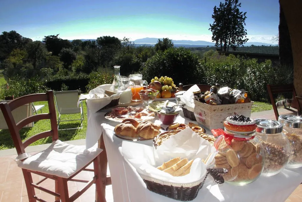 Nocleg ze śniadaniem Locanda Delle Mura Anna De Croy Magliano in Toscana Włochy